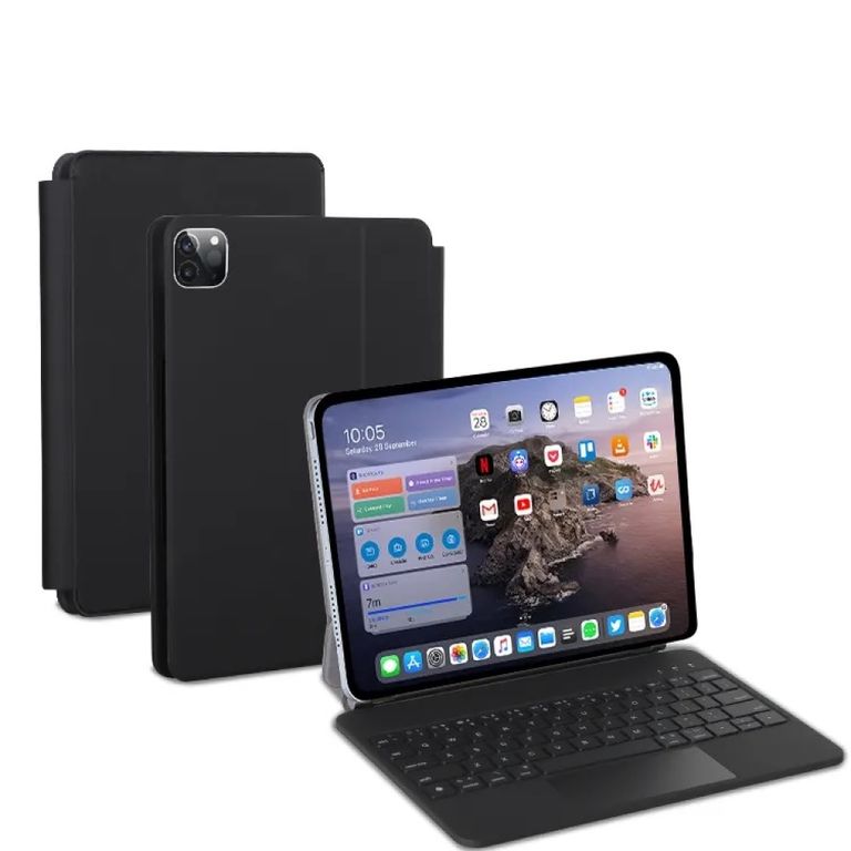 Magic Keyboard 12.9 pulgadas Bluetooth Calidad Asegurada Negro(A1)