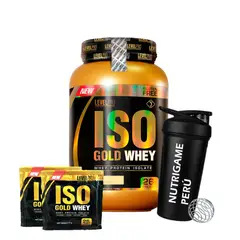 LEVEL PRO - Iso Gold Whey 1.1 Kg Proteína 100% Isolate Vainilla - Tienda Física