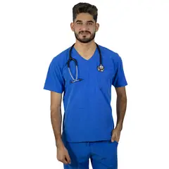 TWELVE - - conjunto médico scrubJohns - azur jaspeado