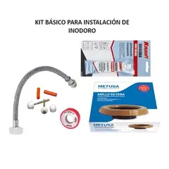 METUSA - KIT BÁSICO PARA INSTALACIÓN DE INODORO 7/8"