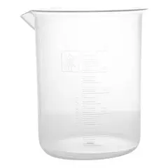GENERICO - VASO BEAKER De Plástico De 1000 Ml PARA LABORATORIO