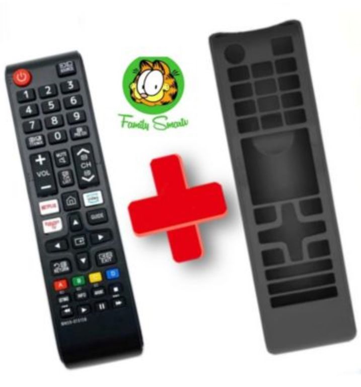Control Remoto Para tv Samsung Smart Botón Netflix Amazon funda