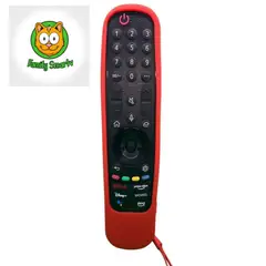 LG - Funda silicona Sikai An-mr22ga Control remoto Magic 2022 / Rojo