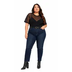 MISS LADY - Top de Tul Araceli - Negro