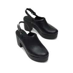 MATISMA - Tacos Zuecos Para Mujer Kayla Negro