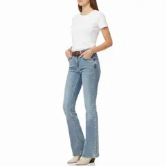 GENERICO - Pantalón Flare Jeans strech - Dama