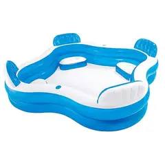 BESTWAY - Ntex - Piscina familiar inflable con asientos 229x229x66 cm