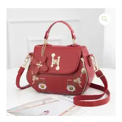 GENERICO - Bolso de mano cflores y patron de pitón para mujer p-1pic-07