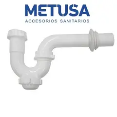 METUSA - TRAMPA P CON REGISTRO 1 1/2" Y 1 1/4" CON CONECTOR SOLUCIÓN -