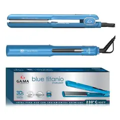 GAMA - Plancha Alisadora Blue Titanio Starlight 3D Therapy ION-DIGITAL