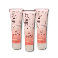 IMPORTADO MC - Pack 3 Gel Exfoliante Colageno JamPaq
