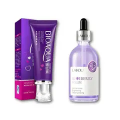 BIOAQUA - CREMA BLANQUEADORA ZONAS + SERUM BLUEBERRY