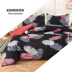 VENEZIA - Set de Edredón Aterciopelado 2Plz + F08