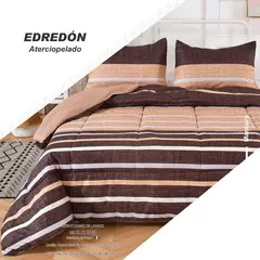 VENEZIA - Set de Edredón Aterciopelado 2Plz + F14