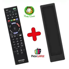 GENERICO - Control Remoto Genérico Sony Smart Tv Bravia Led 3d Funda Negra