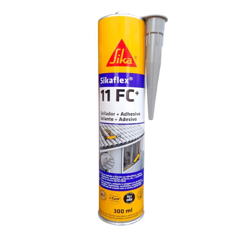 Sikaflex 11FC Plus Sellador y Adhesivo Gris x 300 ml