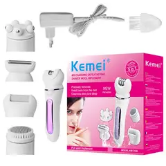 KEMEI - Depiladora eléctrica 5 en 1 para mujer, afeitadora para mujer