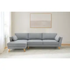 GENERICO - Seccional Izquierdo 4 Cuerpos Flare - Gris Oscuro