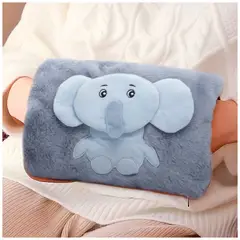 KELLER - Calentador Eléctrico de Manos Bolsa de Agua Caliente Elefante CM8