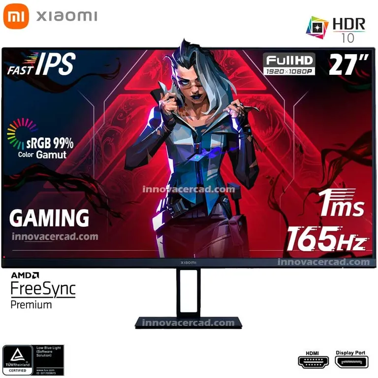 Monitor G27I 27 FHD IPS 165hz 1ms HDR10 AMD FreeSync Premium