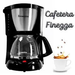 FINEZZA - Cafetera Eléctrica 8-10 Tz CK-670F-N