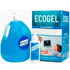 GENERICO - ECOGEL Gel de Ultrasonido y EKG 1 Gal Celeste