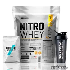 UNIVERSE NUTRITION - Nitro Whey de 5 kg Vainilla+Creatina Myprotein 250gr