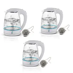 WATERLIFE - Combo 3 Hervidores saludables Waterpro Blanco
