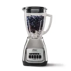 OSTER - Licuadora de 1.5L con 550 watts – Plateada Kaliman