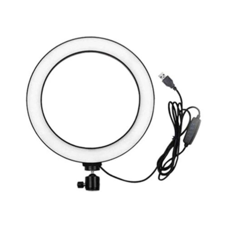 Aro De Luz Led 16 Cm Para Selfies Fotos Videos