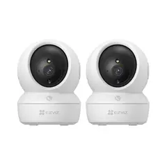 EZVIZ - Kit de 2 cámaras seguridad full hd para interiores H6C-Pro-2MP