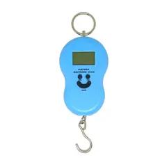 GENERICO - Balanza Digital Gramera Tipo Romana 50kg Para Equipajes Celeste