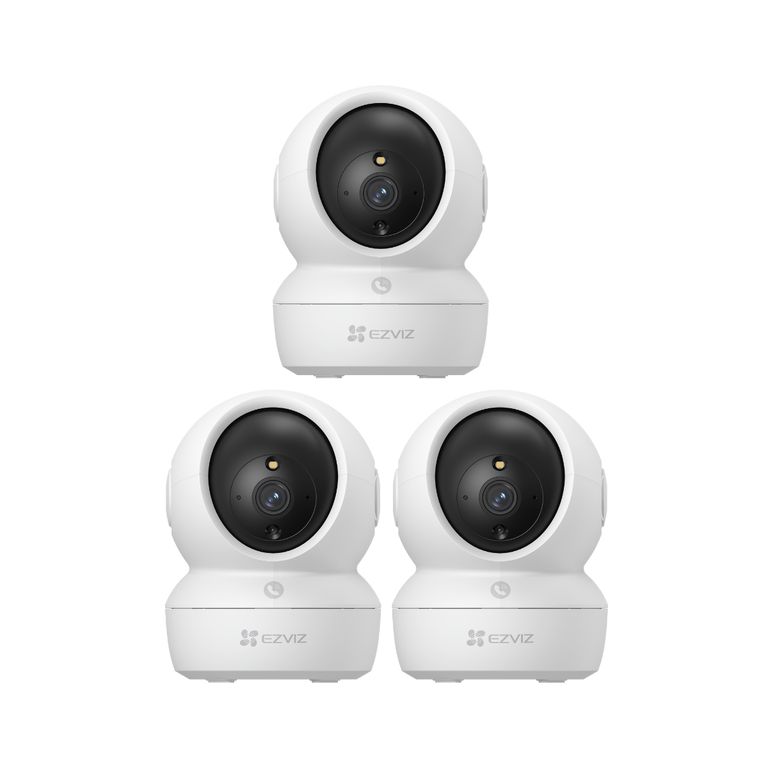 Kit de 3 cámaras seguridad full hd para interiores H6C-Pro-2MP -