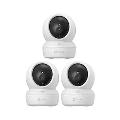 EZVIZ - Kit de 3 cámaras seguridad full hd para interiores H6C-Pro-2MP -