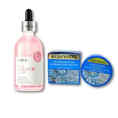 GENERICO - Serum Sakura + Mascarilla para los ojos Ácido Hialurónico