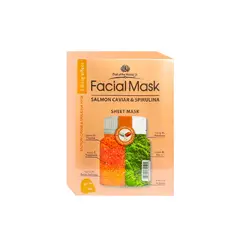 WOKALI - Mascara Facial Caviar De Salmon y Espirulina 30mlx10 Piezas