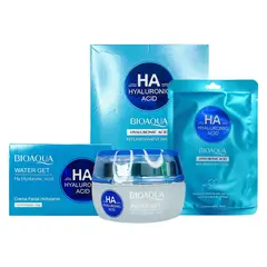 BIOAQUA - Ha Hyaluron Acid mask 30ml + Water Get Ha Hyaluronic Acid 50Gr