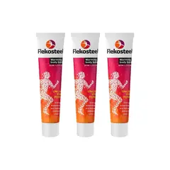 HENDELS GARDEN - Balsamo Para Dolor Muscular y De Articulaciones Flekosteel 50ml 3 Uni