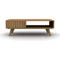 TU MESITA - Mesa de Centro Moderna Joha color Marrón