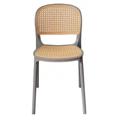 ARKIMUEBLES - Silla de polipropileno modelo Ariana gris