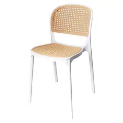 ARKIMUEBLES - Silla de polipropileno modelo Ariana blanco