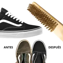 GENERICO - Cepillo limpiador gamuza nobuck renovar calzado zapatilla x2