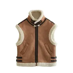 BLWOENS - Chaqueta para mujer 7240-Marrón