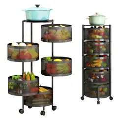 OTTOWARE - Organizador Giratorio Circular de 5 Niveles