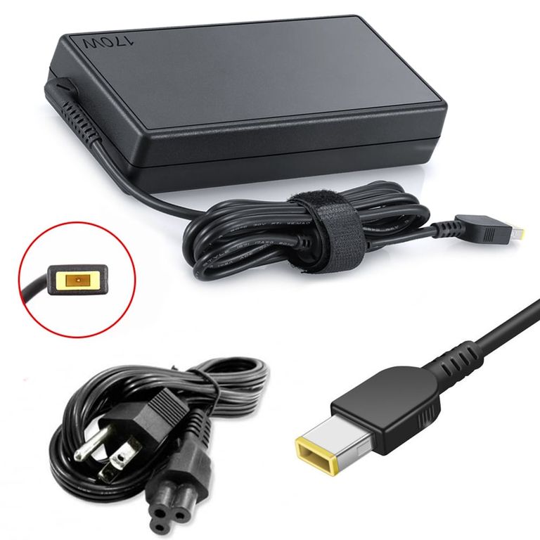 Cargador compatible laptop lenovo slim 20v 85A punta usb 170w thinkpa