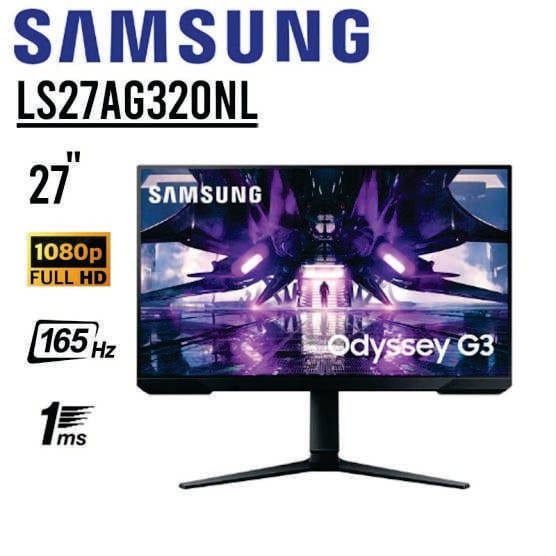 Monitor Gamer 27” LS27AG320NLXPE Odyssey G3 165HZ 1MS
