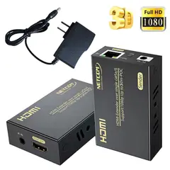 NETCOM - Extensión Extender Hdmi x Rj45 Utp Cat 5/6/7 Hasta 30 Metros