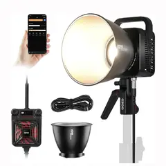 ZHIYUN - Molus G300 Luz de video COB de 300 W con Montaje Bowens