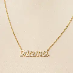 NATHALIE BIRD - COLLAR MAMA SHINE GOLD