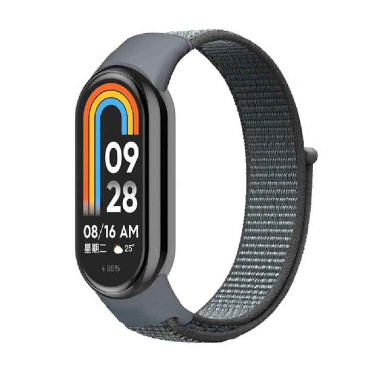 Correa de nylon para MI BAND 8 Plomo